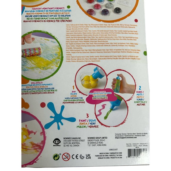 WowWee Paint Pops - Ultimate Paint Pop Kit crafts - Picture 4 of 6